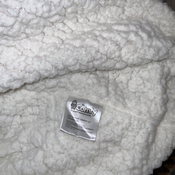 EUC The Comfy Hooded Wearable Blanket Hoodie Pullover Sweatshirt Pink - Picture 4 of 4